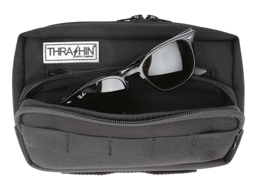 THRASHIN SUPPLY COMPANY BAG HANDLEBAR BAG PLUS BLK
