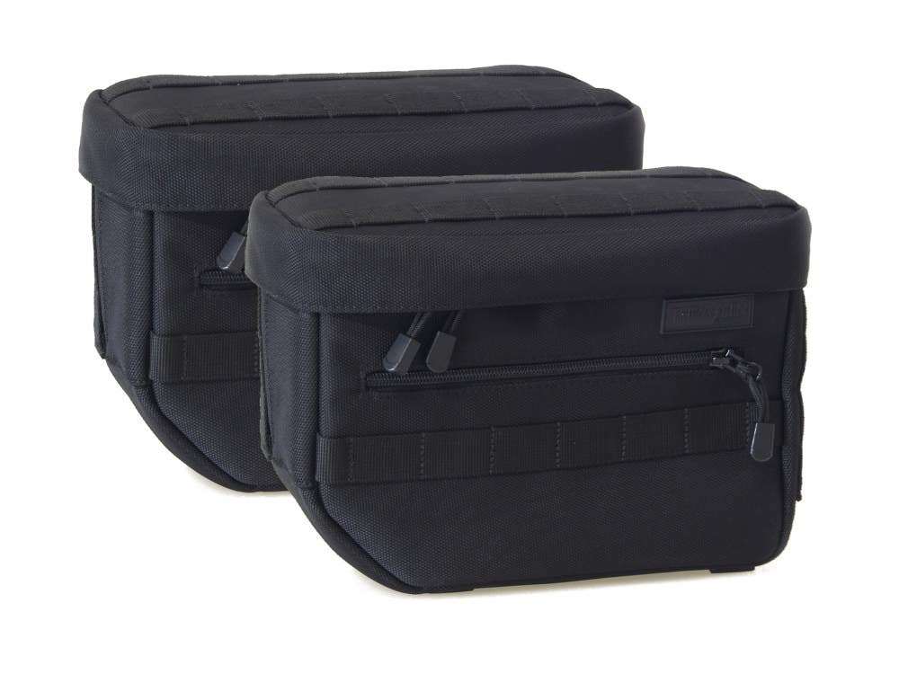 THRASHIN SUPPLY COMPANY BAG ESSENTIAL SADDLEBAGS BLK