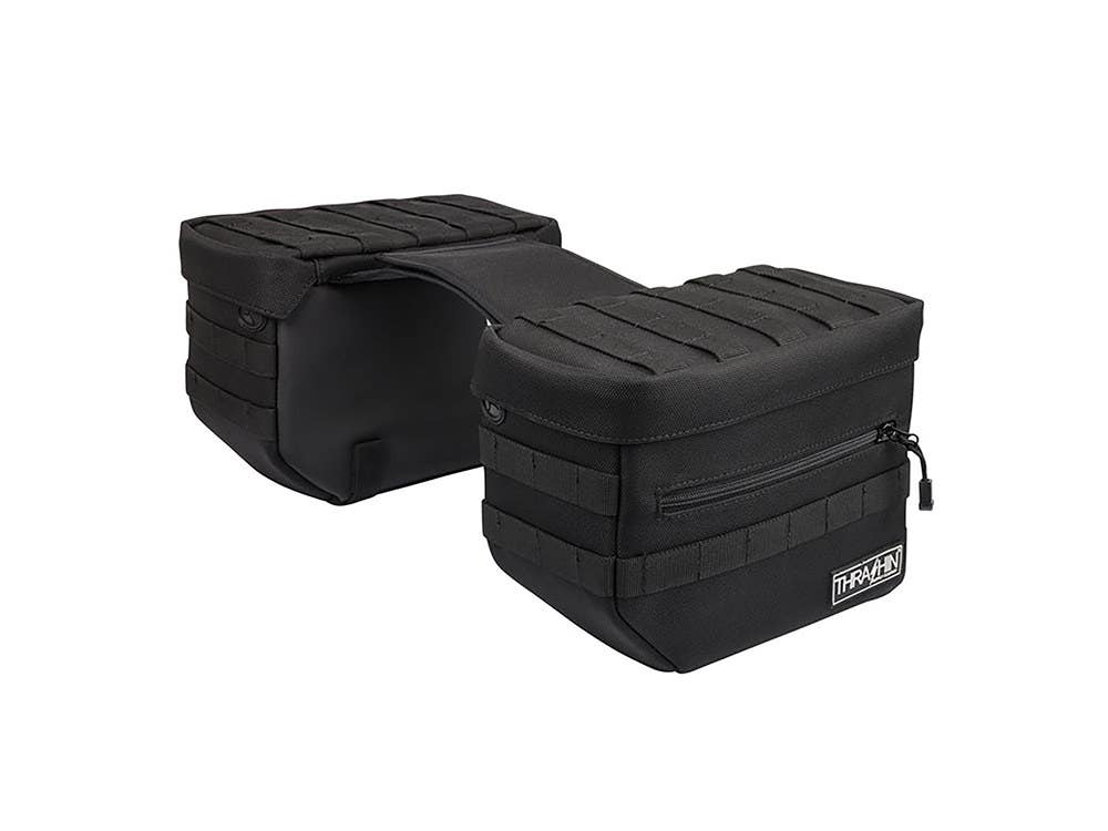 THRASHIN SUPPLY COMPANY BAG ESSENTIAL SADDLEBAGS V3 BLK