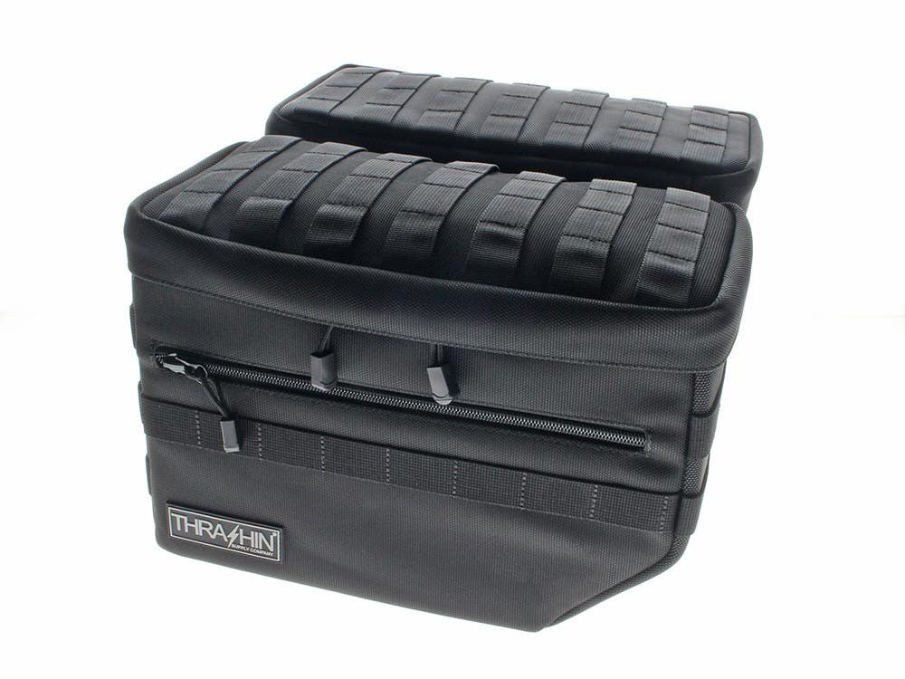 THRASHIN SUPPLY COMPANY BAG ESCAPE SADDLEBAGS V2 BLK