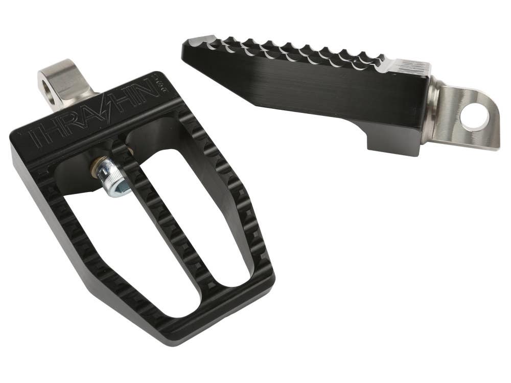 THRASHIN SUPPLY COMPANY FOOTPEGS MILITANT BLK HD CLEVIS
