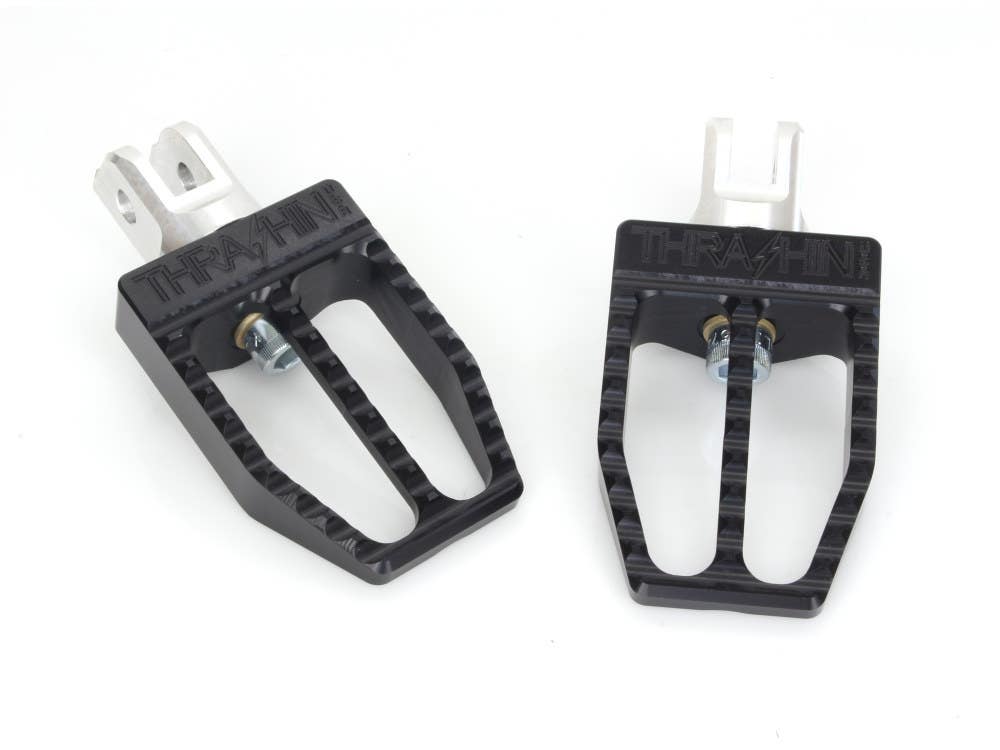 THRASHIN SUPPLY COMPANY FOOTPEGS MILITANT BLKS/TAIL18UP