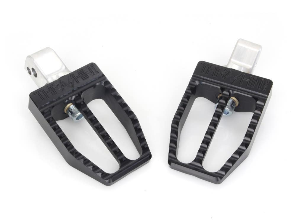 THRASHIN SUPPLY COMPANY FOOTPEGS MILITANT BLKS/TAIL18UP