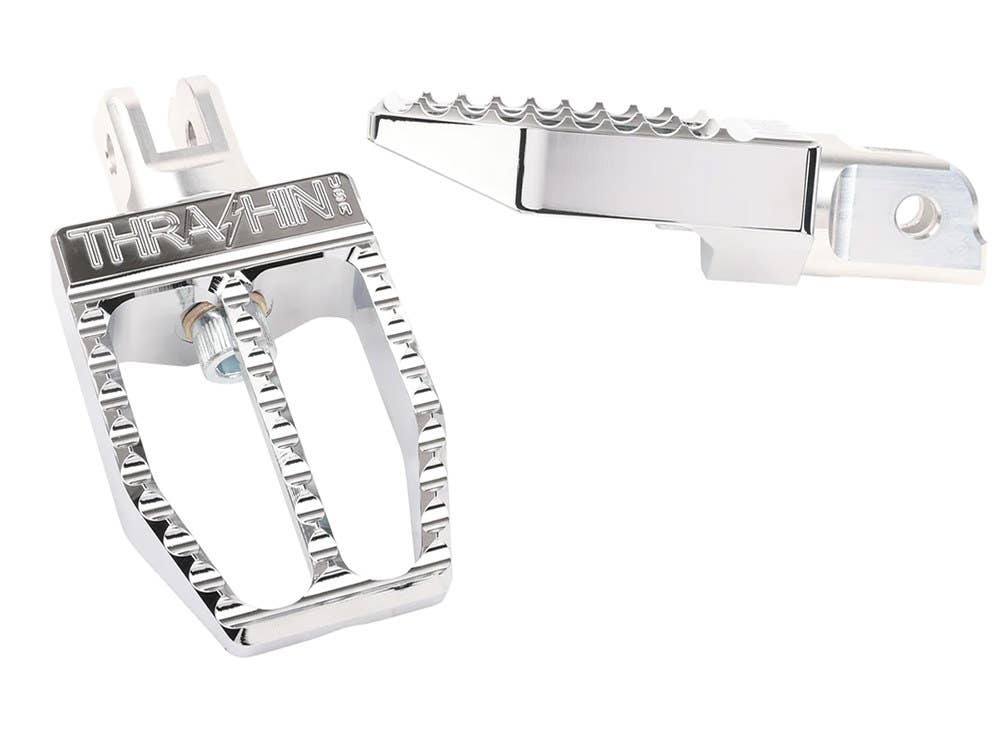 THRASHIN SUPPLY COMPANY FOOTPEGS MILITANT CHRS/TAIL18UP