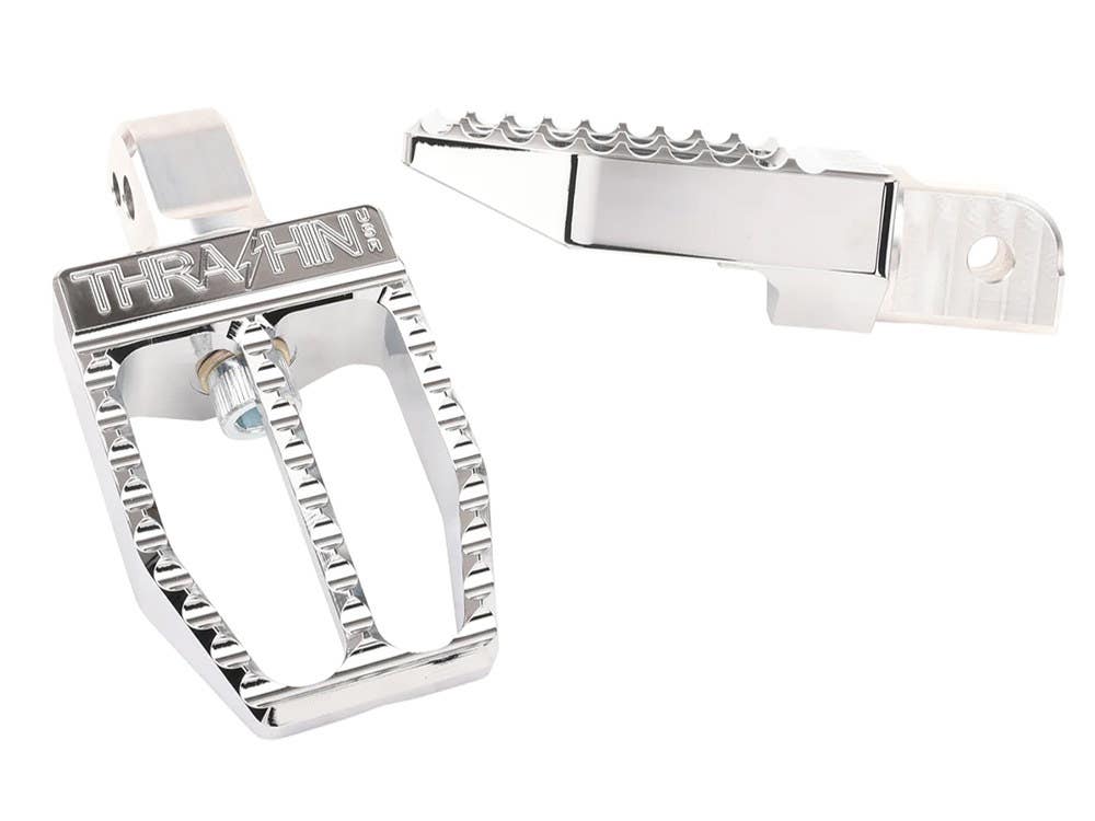 THRASHIN SUPPLY COMPANY FOOTPEGS MILITANT CHRS/TAIL18UP