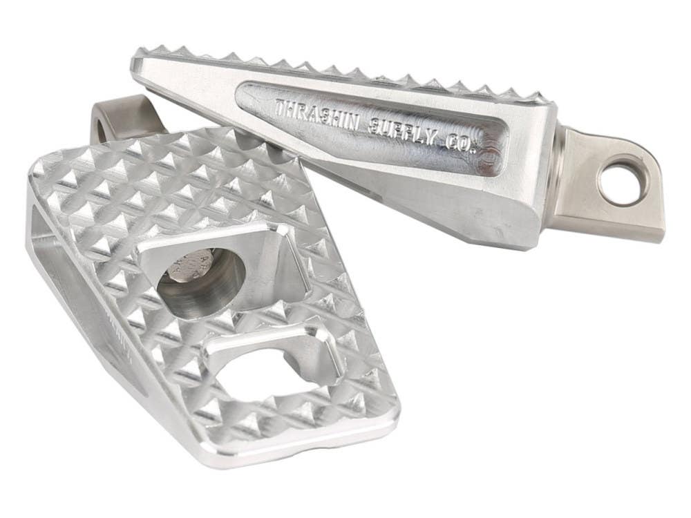 THRASHIN SUPPLY COMPANY FOOTPEGS; P-54 RAW HD CLEVIS