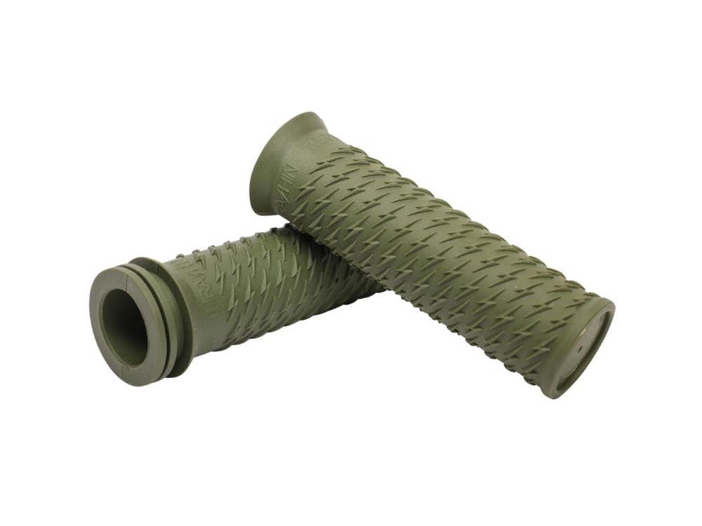 THRASHIN SUPPLY COMPANY HANDGRIPS BOLT 1 H/BAR GREEN