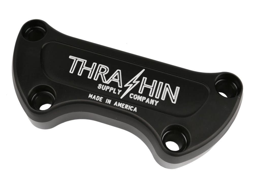 THRASHIN SUPPLY COMPANY H/BAR TOP CLAMP TSC LOGOTWICE CUT