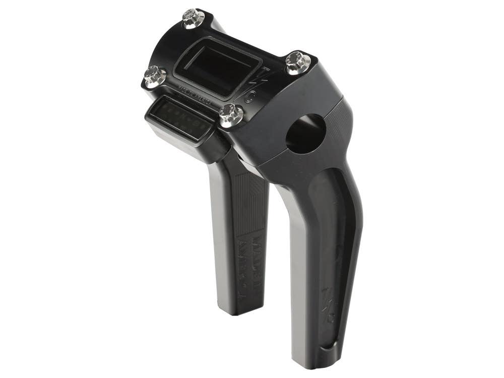 THRASHIN SUPPLY COMPANY RISERS 6.5 PULLBACK BLK. M8