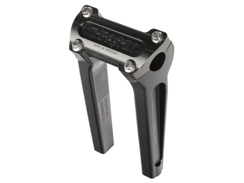 THRASHIN SUPPLY COMPANY RISERS 8 STRAIGHT BLK
