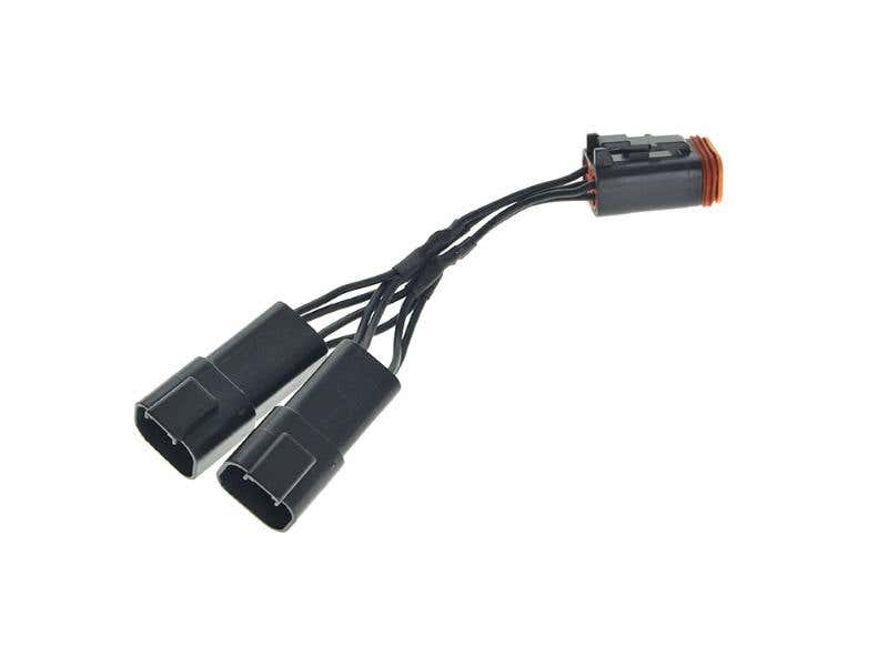 ULTRA COOL OIL COOLERS 4-PIN DUAL ACCESSORY CONNECTOR. FITS TOURING 1994-2013