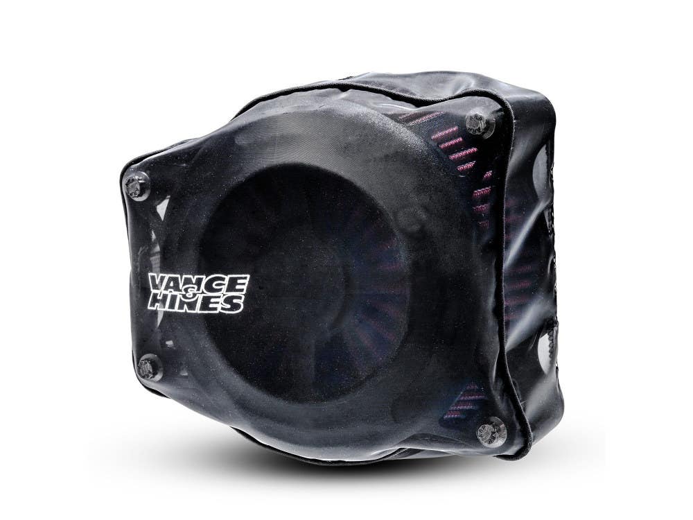 VANCE AND HINES RAIN SOCK. FITS BLADE ROGUE VO2 & X (INCLUDING AMERICA AND MILITARY POWER) AIR CLEANERS