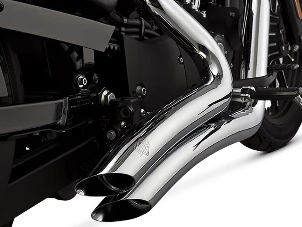 VANCE AND HINES BIG RADIUS EXHAUST - CHROME. FITS SPORTSTER 2014-2021