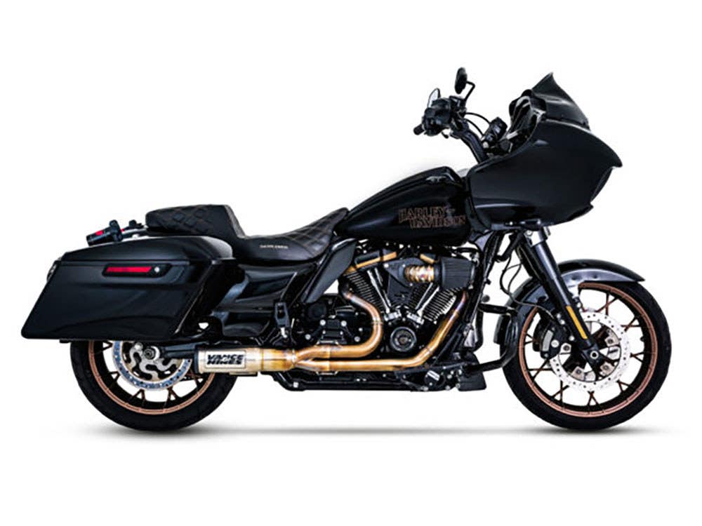 VANCE AND HINES HI-OUTPUT RR - STAINLESS STEEL. FITS TOURING 2017UP