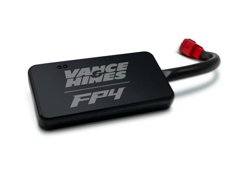 VANCE AND HINES VANCE & HINES FUELPAK FP4 FUEL TUNER - RED CAN 6 PIN. FITS MOST 2021UP MODELS