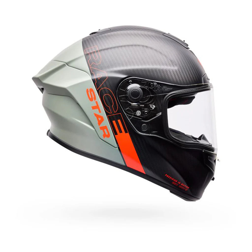Bell Helmets – Race Star DLX Flex Strike Full Face Helmet – Orange