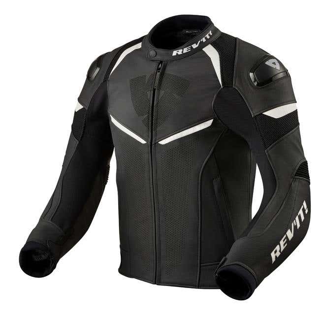 REVIT MENS CONVEX LEATHER JACKET