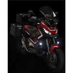 GIVI UNIVERSAL PROJECTOR LED FOG LAMPS (PAIR) ALUMINIUM BLACK/BLACK