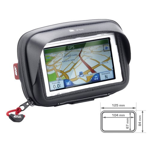 GIVI UNIVERSAL PHONE HOLDER - SMALL (SAMSUNG Z2) 12.5cm X 8.5cm INNER  [ONC01]