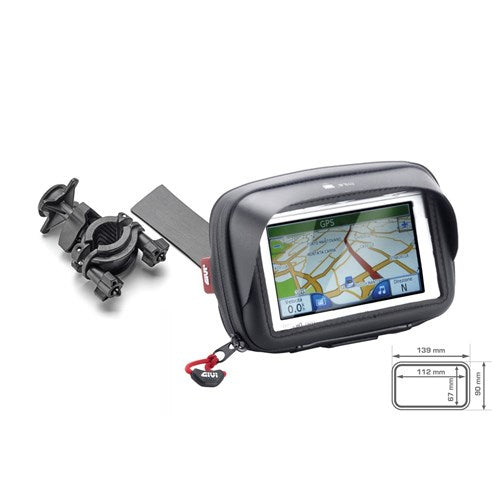 GIVI UNIVERSAL PHONE HOLDER - SMALL (SAMSUNG Z4/GALAXY A3) 14cm X 9 INNER  [ONC01]