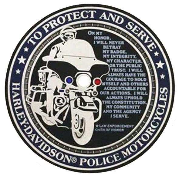 HARLEY-DAVIDSON POLICE COIN