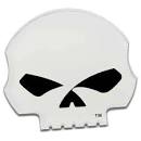 HARLEY-DAVIDSON THE SKULL ACRYLIC MAGNET