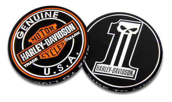 HARLEY-DAVIDSON LONG TOOTH COIN