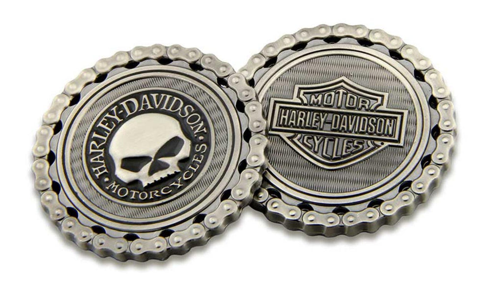 HARLEY-DAVIDSON THE SKULL CHAIN COIN