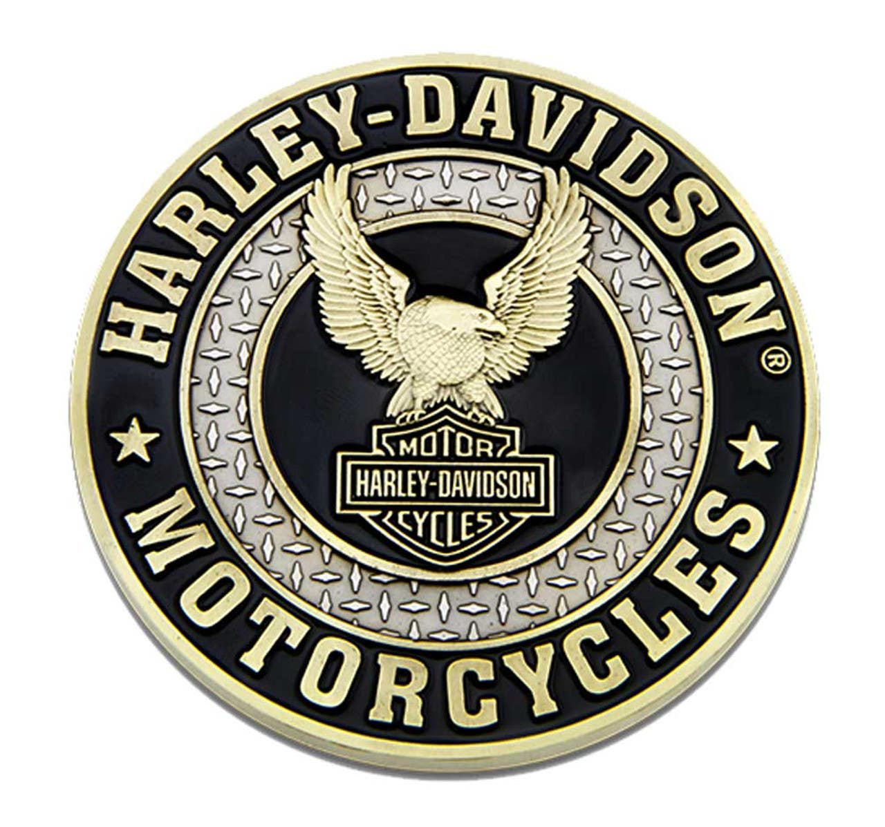 HARLEY-DAVIDSON EAGLE BAR AND SHIELD HEAVY-DUTY MAGNET