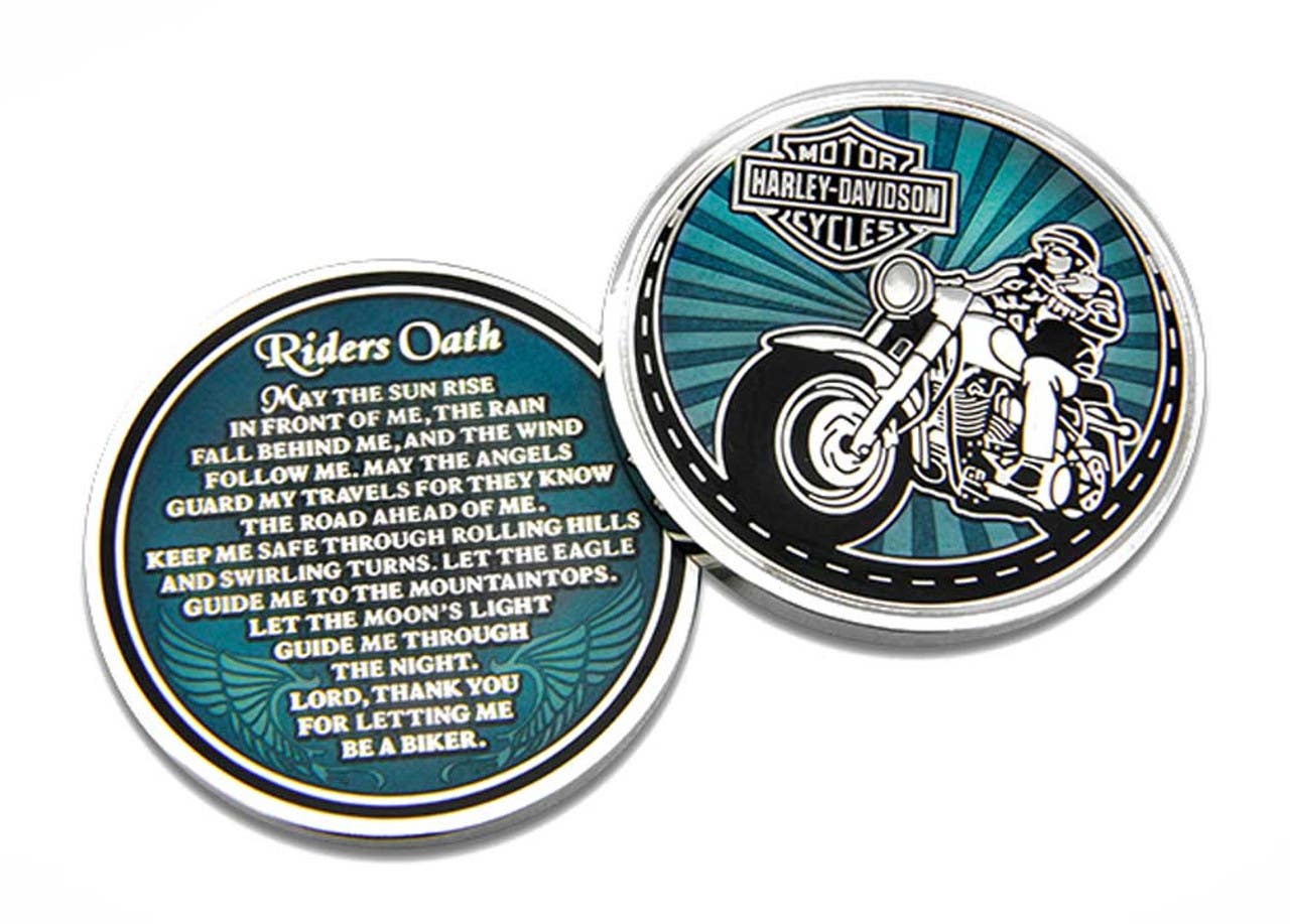 HARLEY-DAVIDSON RIDERS OATH COIN