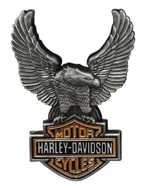 HARLEY-DAVIDSON EAGLE BAR AND SHIELD PIN