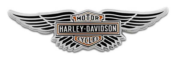 HARLEY-DAVIDSON WINGED BAR AND SHIELD PIN