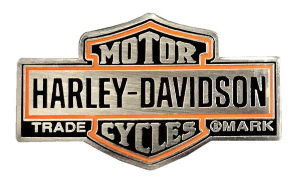 HARLEY-DAVIDSON TRADEMARK BAR AND SHIELD PIN