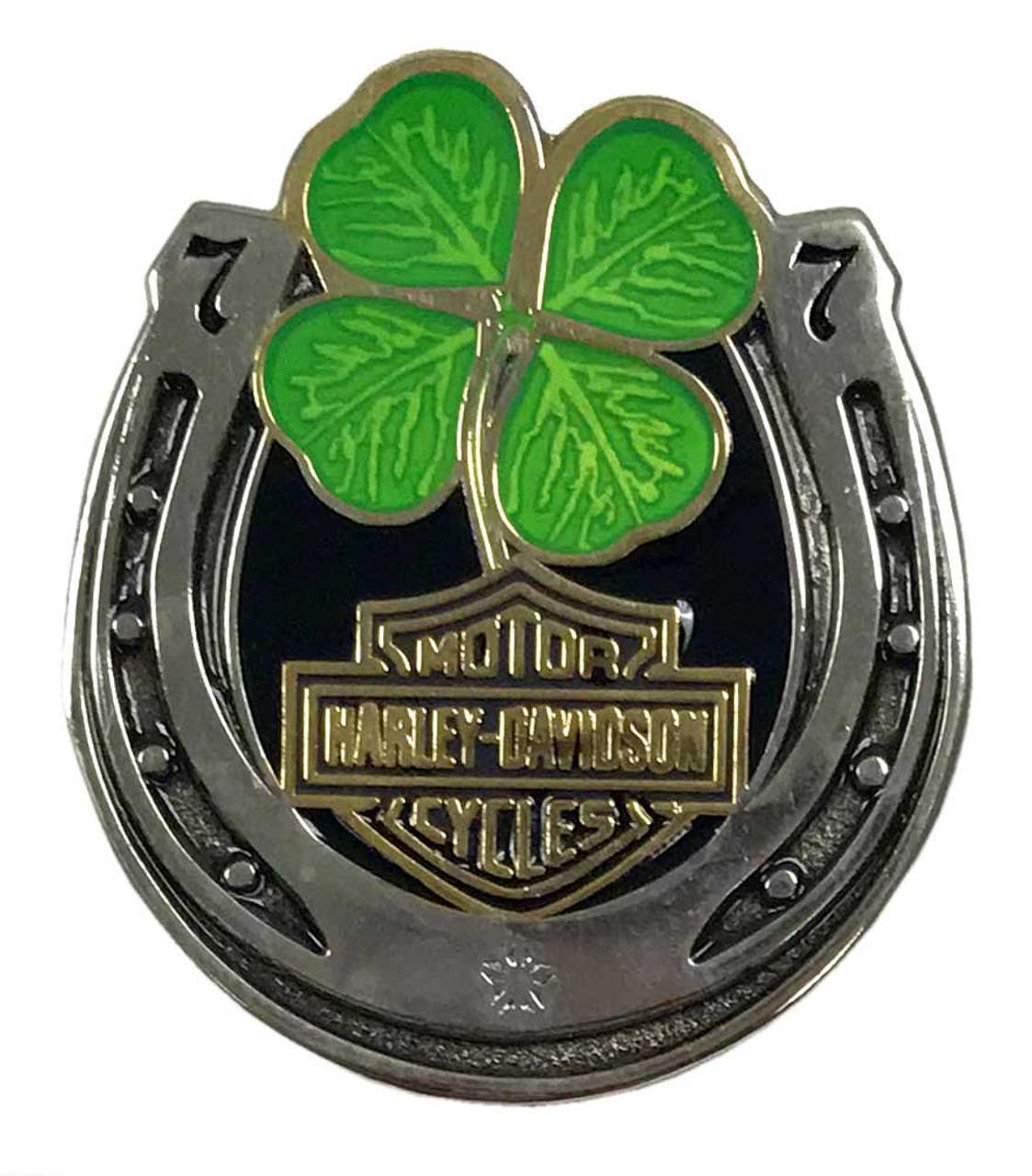 HARLEY-DAVIDSON LUCKY HORSESHOE PIN