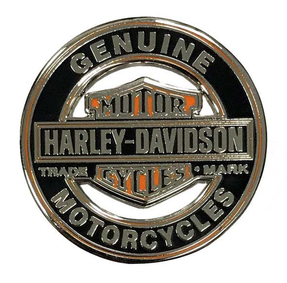 HARLEY-DAVIDSON TRADEMARK CUTOUT PIN
