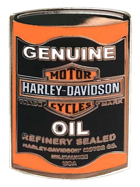 HARLEY-DAVIDSON OIL CAN PIN