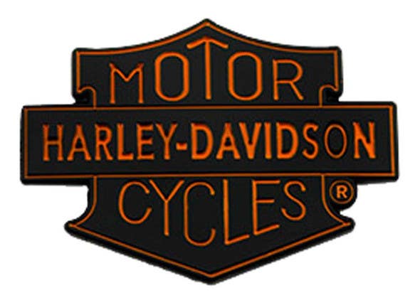 HARLEY-DAVIDSON MOTORCYCLE TRADEMARK PIN