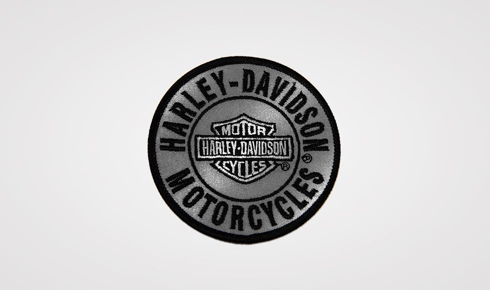 HARLEY-DAVIDSON H-D REFLECTIVE ROUND PATCH
