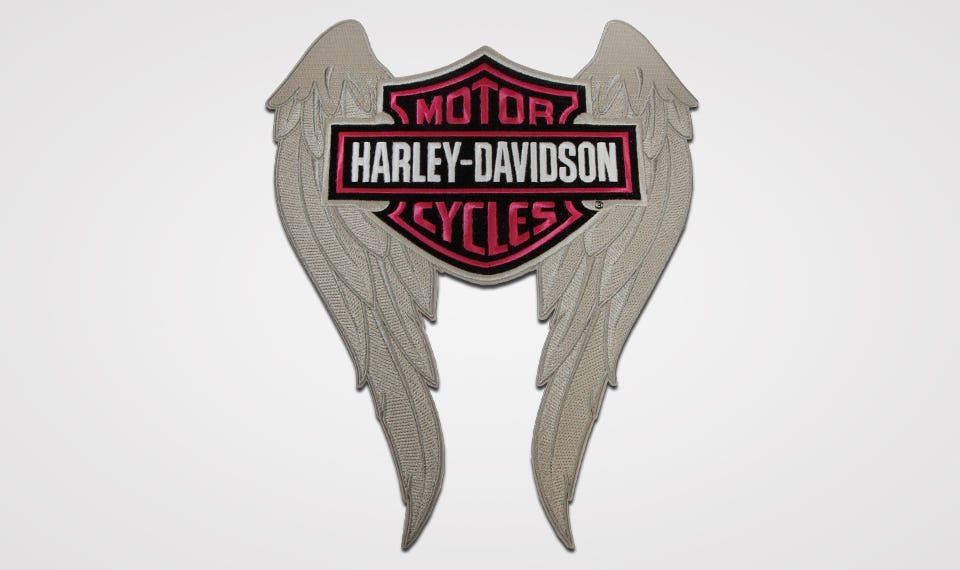 HARLEY-DAVIDSON 9IN. BAR AND SHIELD PATCH