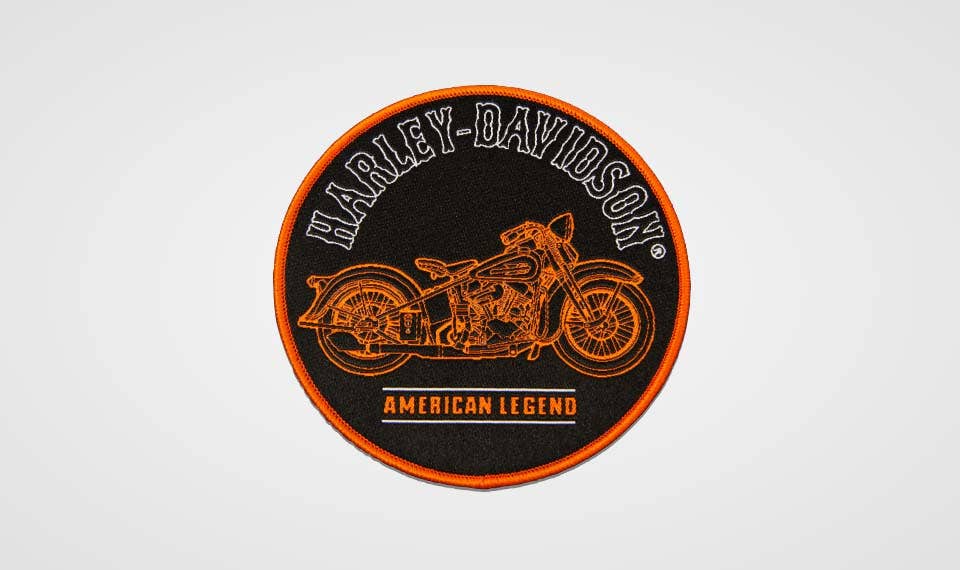 HARLEY-DAVIDSON 4IN. AMERICAN LEGEND PATCH