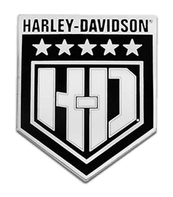 HARLEY-DAVIDSON H-D WHITE SHIELD PIN