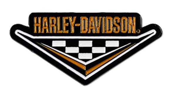 HARLEY-DAVIDSON NOSTALGIA CHECKER TRI PIN
