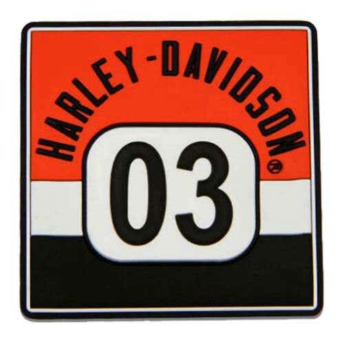 HARLEY-DAVIDSON BOLD 03 MILE-TILE MAGNET