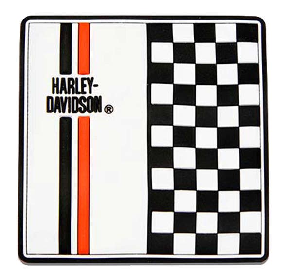 HARLEY-DAVIDSON BOLD CHECKERED MILE-TILE MAGNET