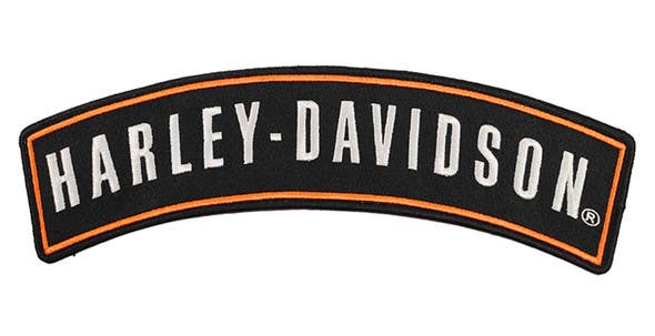 HARLEY-DAVIDSON 10IN. BACKER PATCH