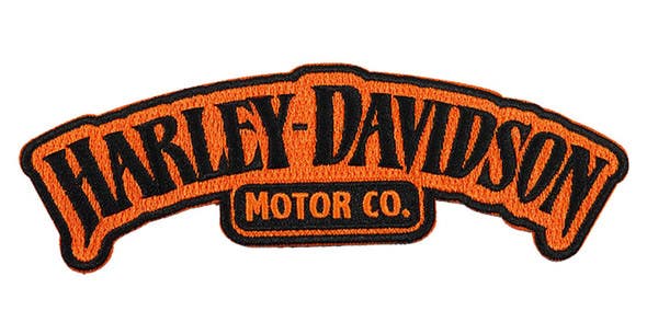 HARLEY-DAVIDSON 6IN. HAUNTED HARLEY PATCH