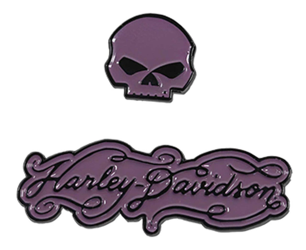 HARLEY-DAVIDSON HARLEY CURVE PIN