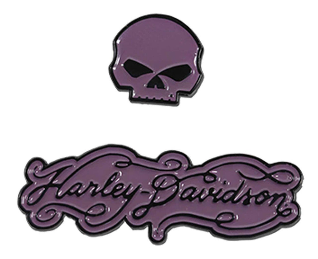 HARLEY-DAVIDSON HARLEY CURVE PIN