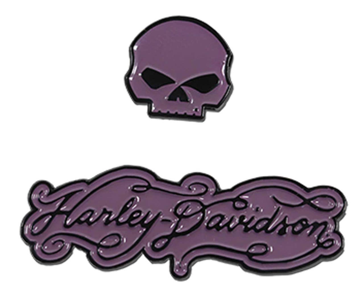 HARLEY-DAVIDSON HARLEY CURVE PIN