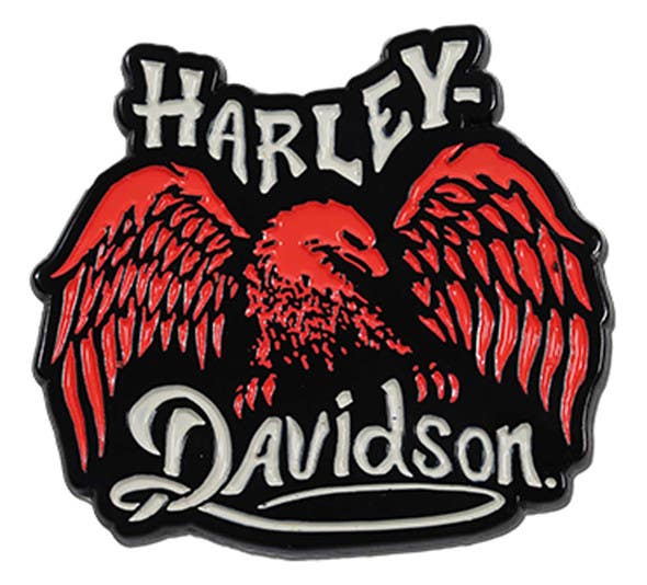 HARLEY-DAVIDSON DARK WING PIN